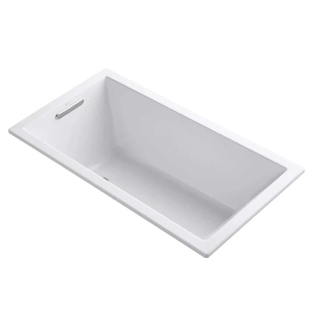 Kohler K-1137-0 White Underscore 72" x 42" Drop-In Bath