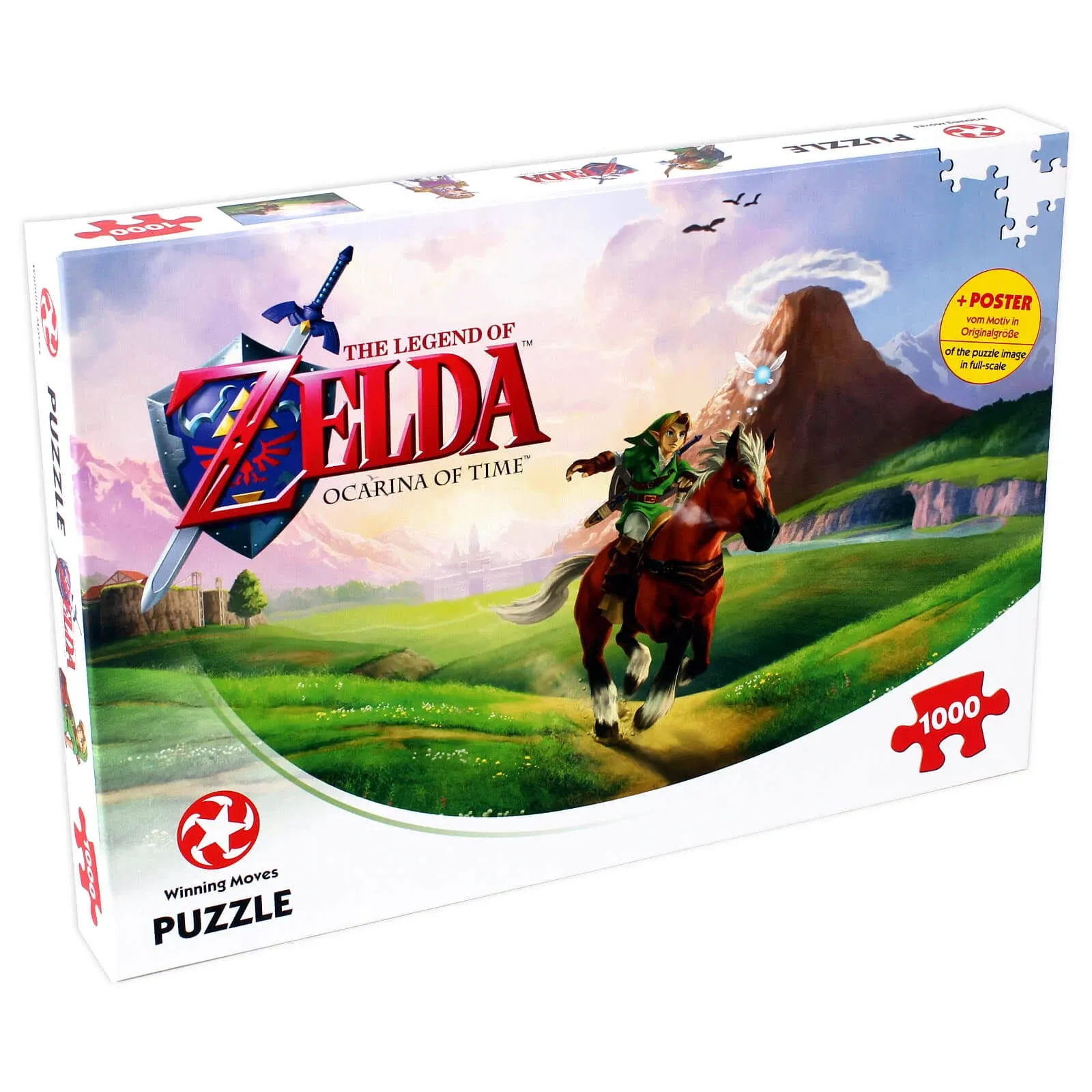 The Legend of Zelda - Ocarina of Time 1000 Piece Jigsaw Puzzle