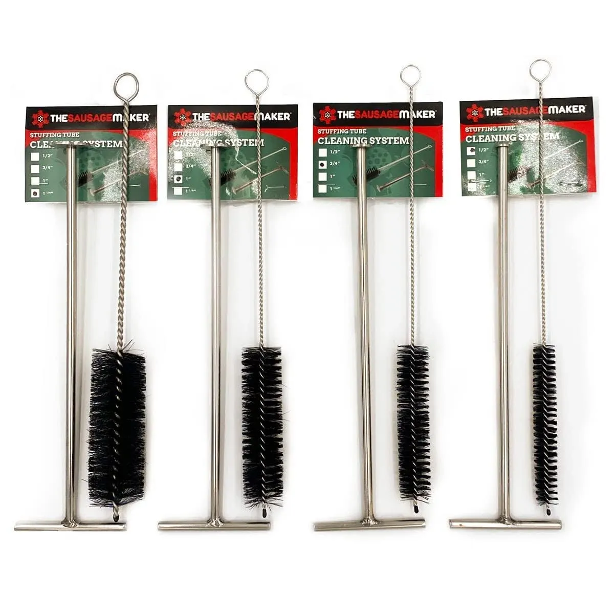 The Sausage Maker Stuffing Tube Cleaning System (Stuffing Tube Cleaner Set of 4)