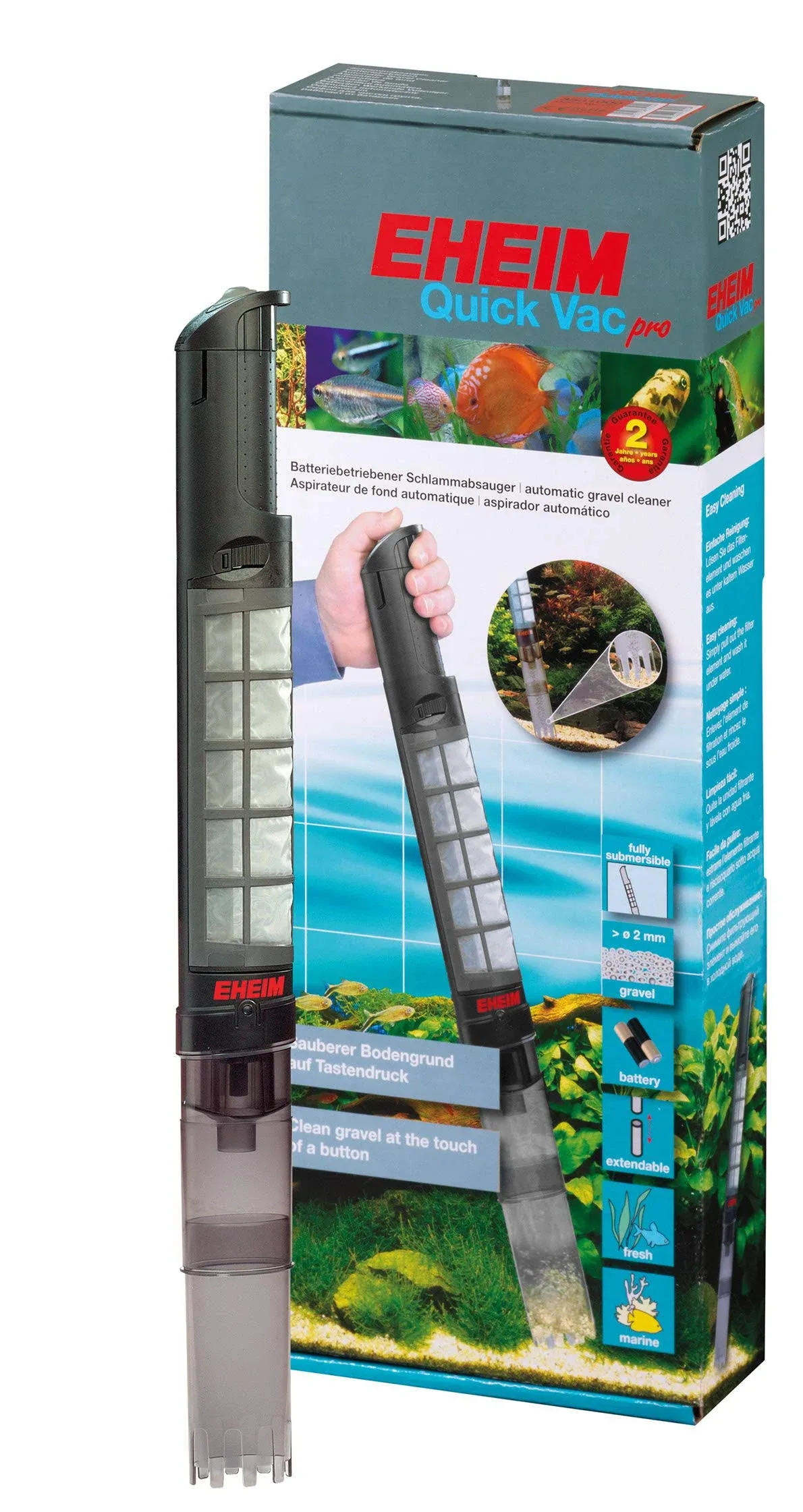 Aquarium Eheim Quick Vac Pro Fish Tank Automatic Gravel Cleaner&amp;Sludge Extractor