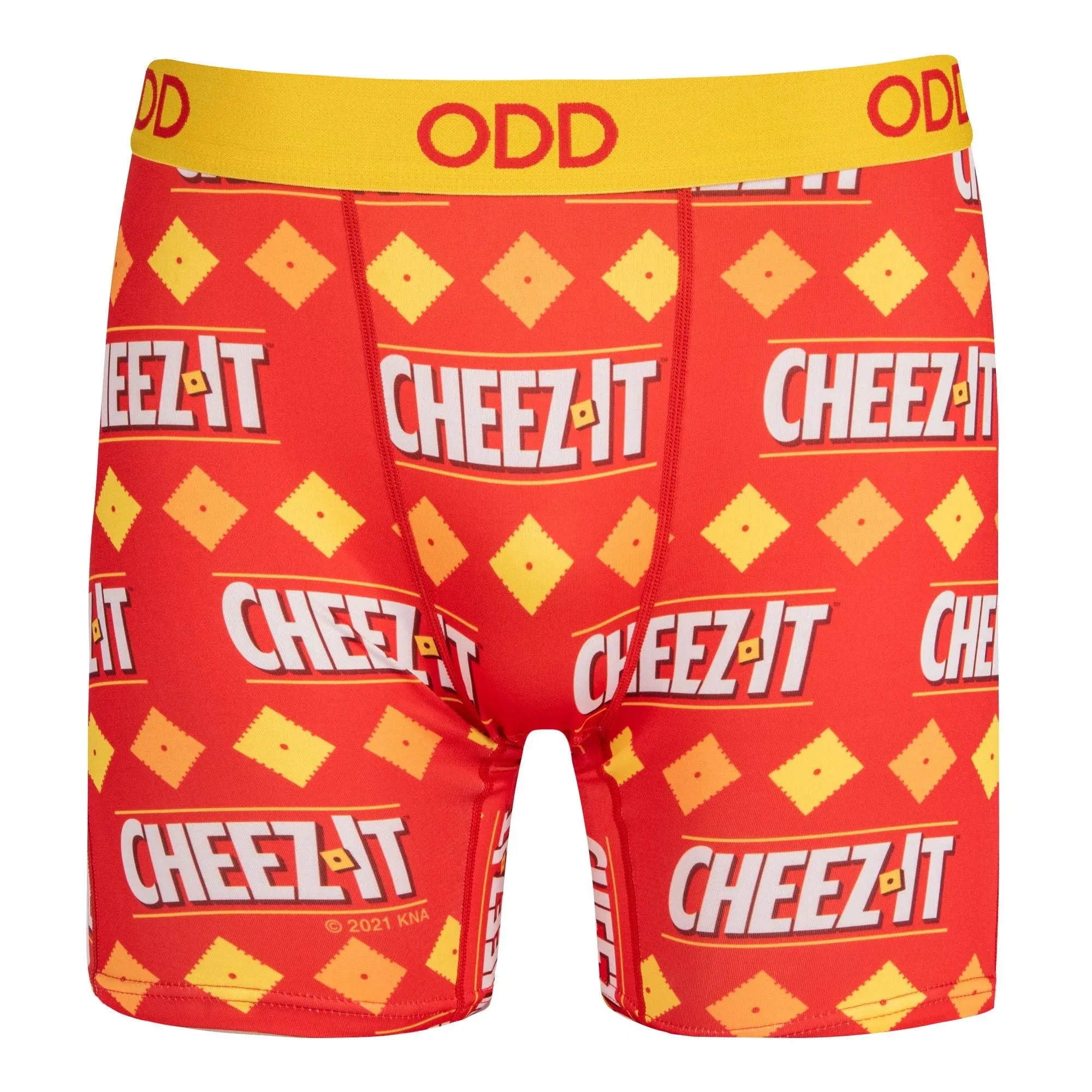 Odd Sox, Cheez It, Men's Boxer Briefs, Funny Novelty Print Underwear