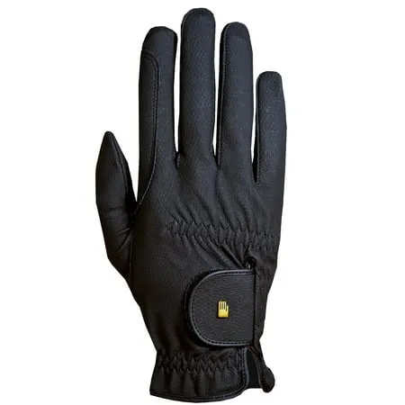 Roeckl Gloves Unisex Roeck-Grip (Chester) Riding and Driving Gloves (6 Black)