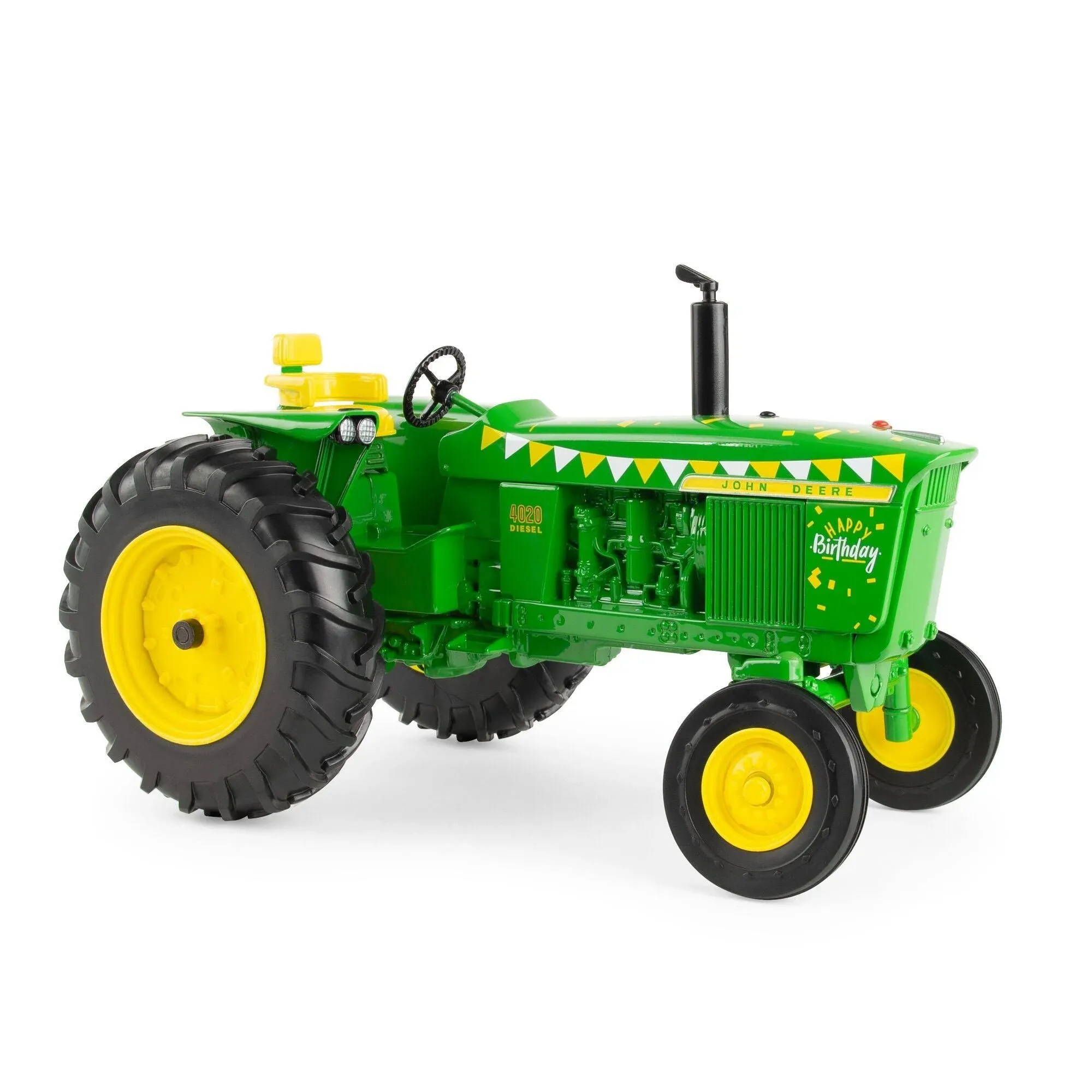 John Deere 1:16 4020 Happy Birthday Tractor