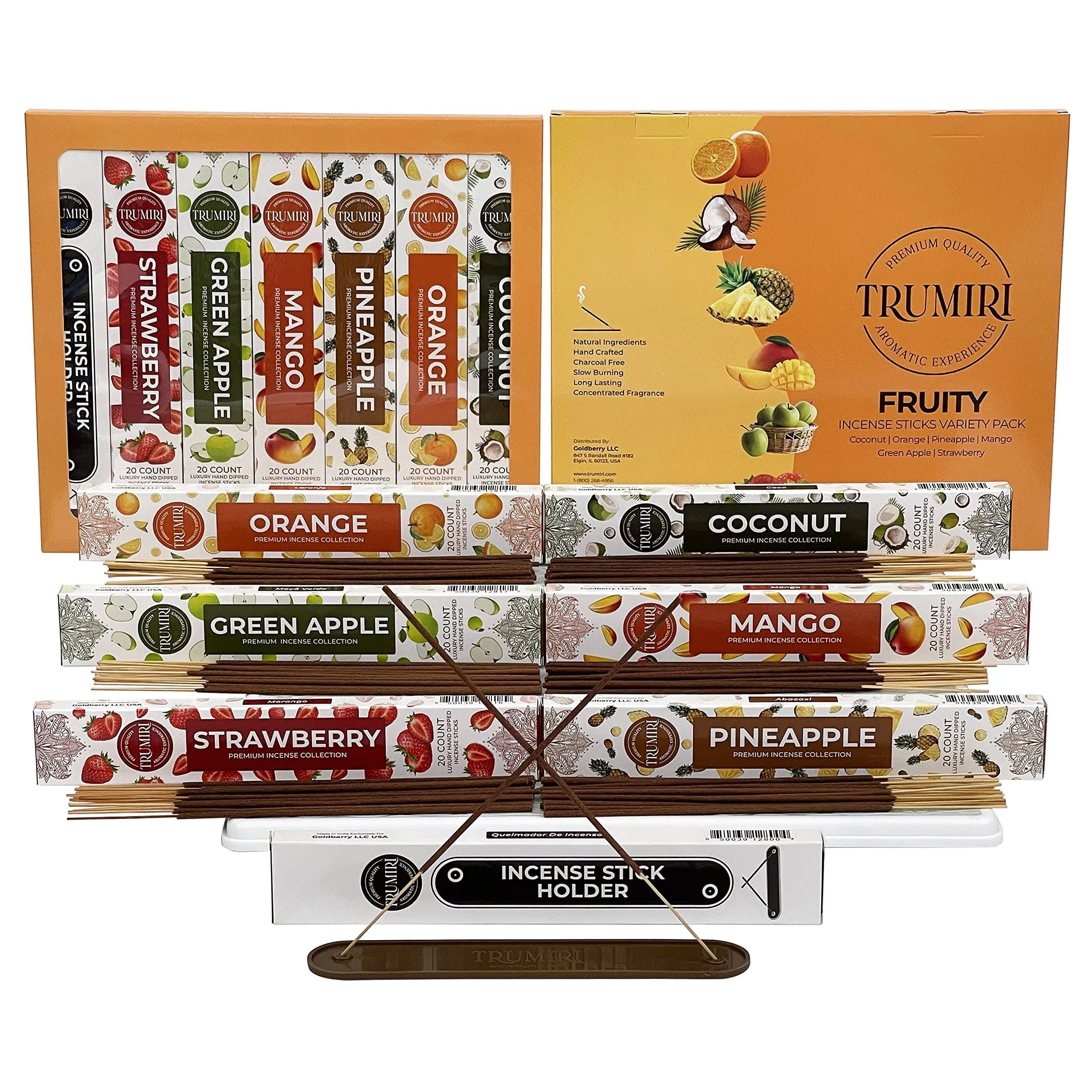 Fruity Incense Sticks Variety Pack