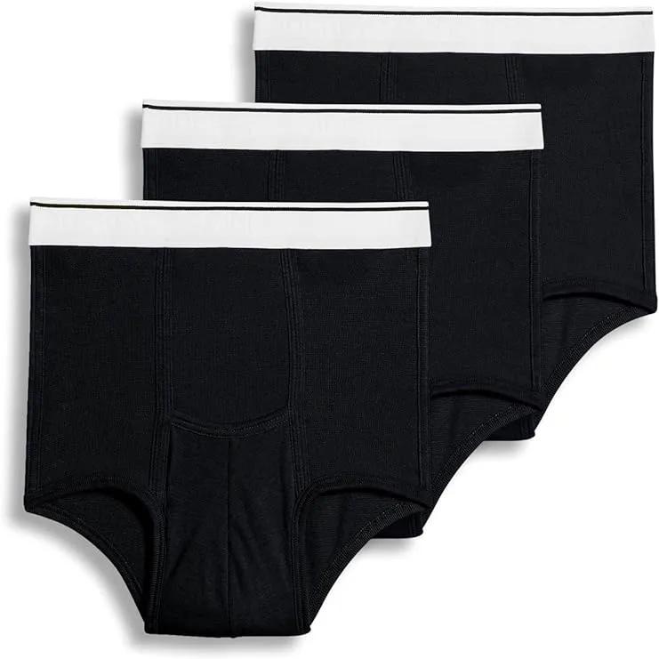 Jockey Men's Underwear Pouch Brief - 3 Pack