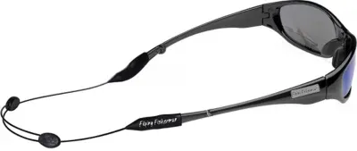 Flying Fisherman 7675 Cablz Zipz Adjustable Eyewear Retainer, Black