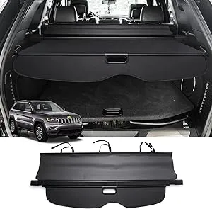 Powerty Compatible with Cargo Cover Jeep Grand Cherokee 2011-2019 2020 2021 ...