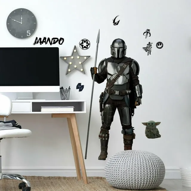 RoomMates Mandalorian Peel and Stick Giant Wall Decal