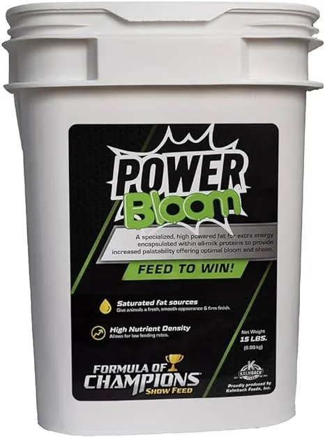 Formula of Champions Power Bloom Show Livestock Feed, 15-lb Bucket