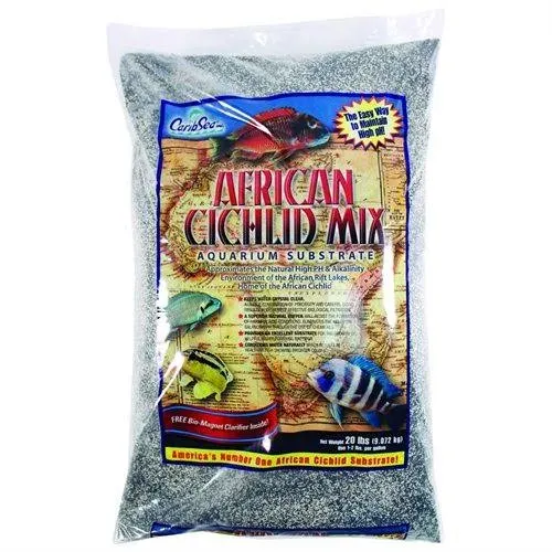 Carib Sea African Cichlid Mix Sahara Sand - 20 lb bag