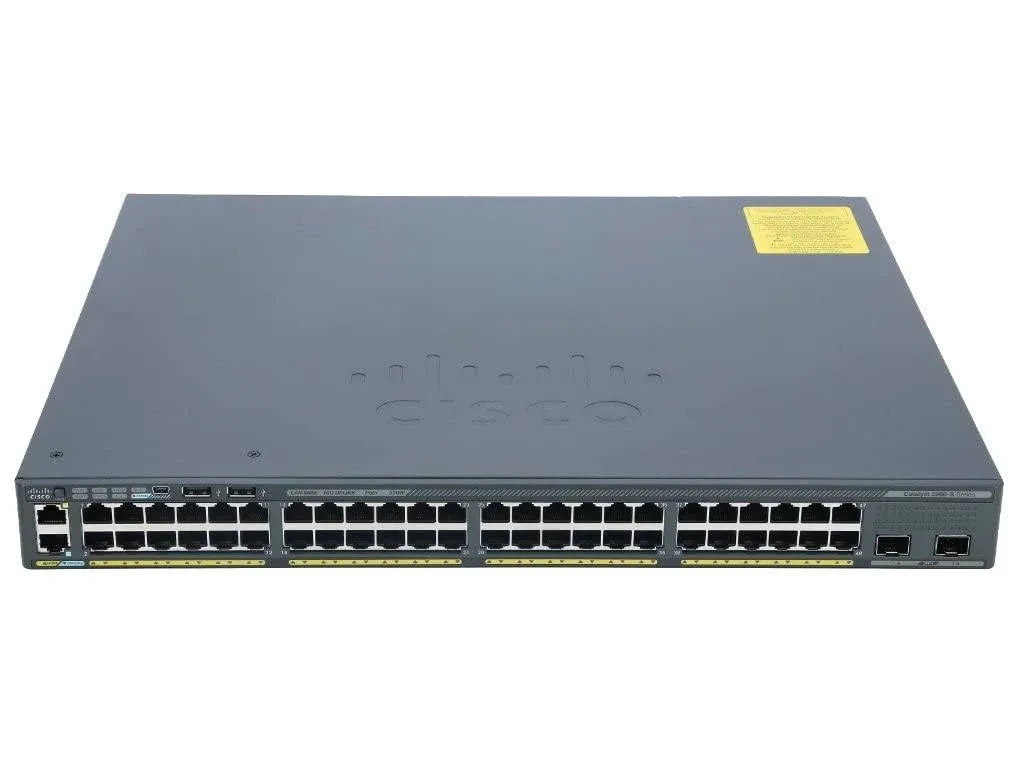 Cisco WS-C2960X-48FPS-L Catalyst Ethernet Switch