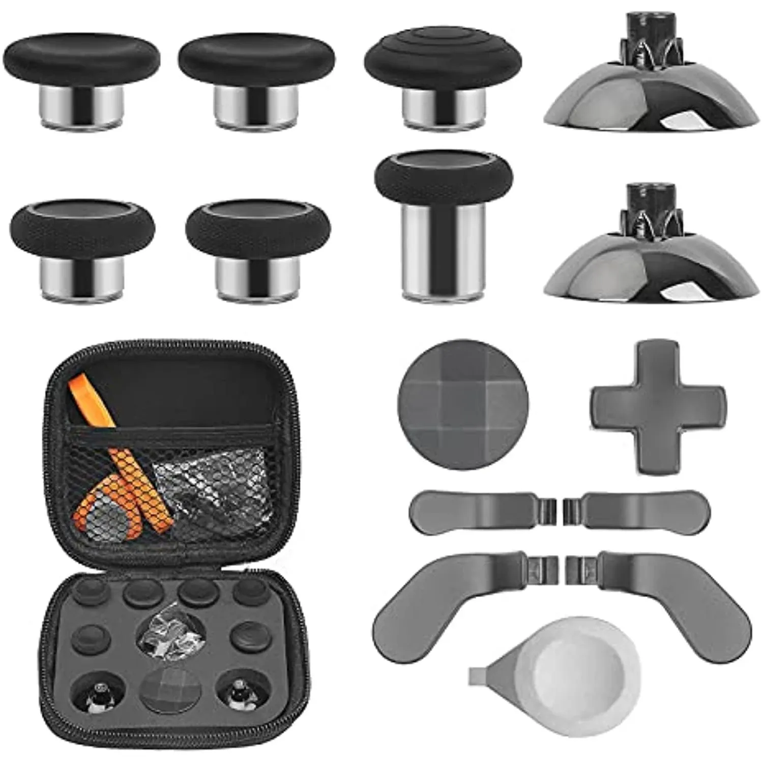 15 in 1 Accessories Replacement Buttons Kit for Xbox Elite Controller Series 2,I