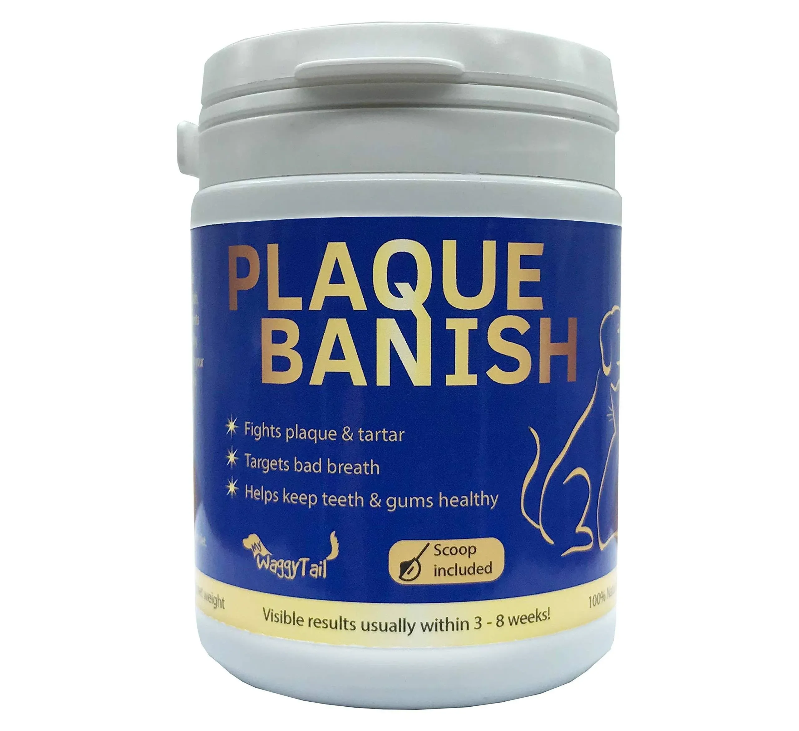 Plaque Banish 100% Natural Plaque Off &amp; Tartar Remover For Dogs &amp; Cats | Fres...