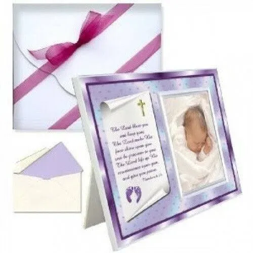 Baby Blessing Picture Frame