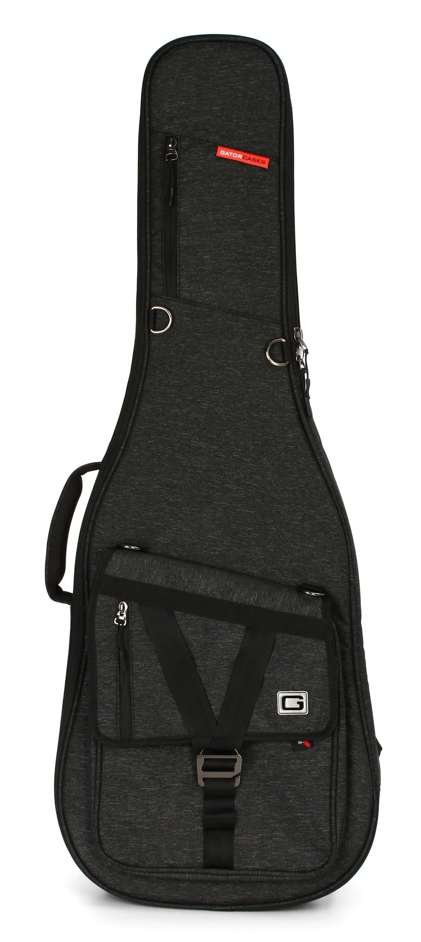 Gator GT-ELECTRIC Transit Electric Guitar Gig Bag, Charcoal Black