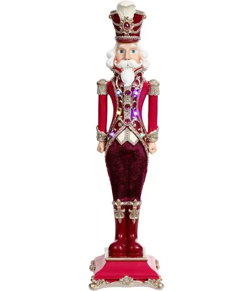 Lighted Pink Nutcracker - 22 Inches Mark Roberts