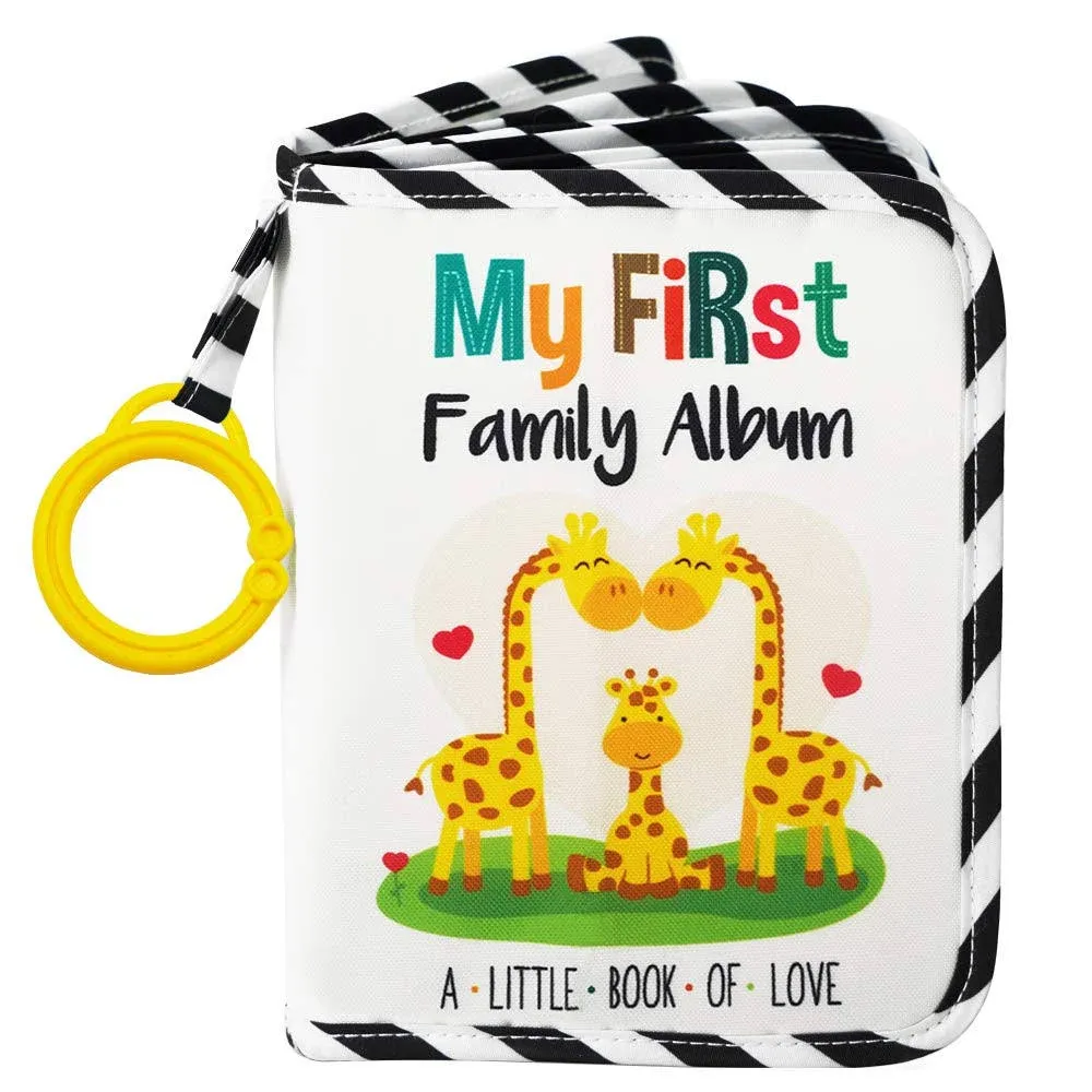 Urban Kiddy Baby's My First Family Album | Soft Photo Cloth Book Gift Set for ...