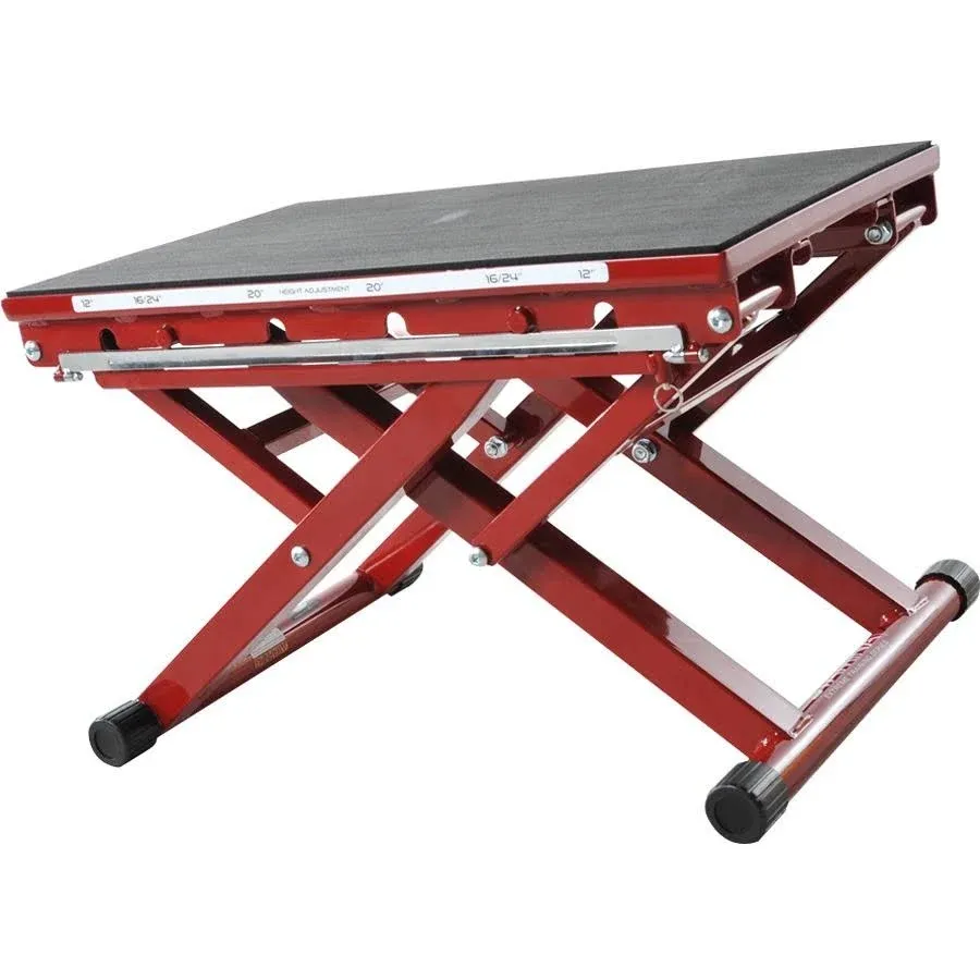 Stamina x Adjustable Height Plyobox - 12 to 24 Inches, Red