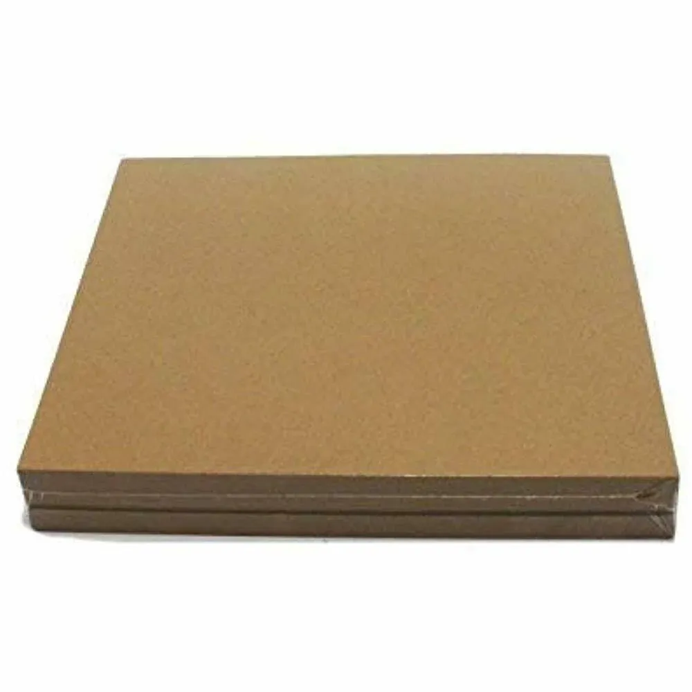 Brown Chipboard 100 Point Extra Thick 12 x 12 Inches.100 Caliper Heavy Cardboard ...