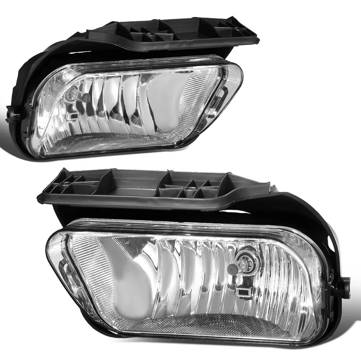 Dna Motoring Fl-ztl-306-ch Front Bumper Fog Light Driver & Passenger Side