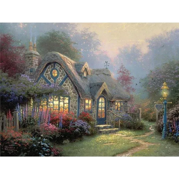 Lamplight Cottage Paint by Number Kit