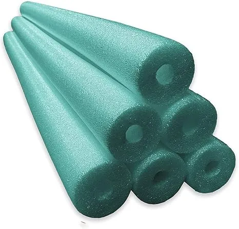 Oodles of Noodles 6 Pack Jumbo Swimming Pool Noodle Foam Multi-Purpose - Green