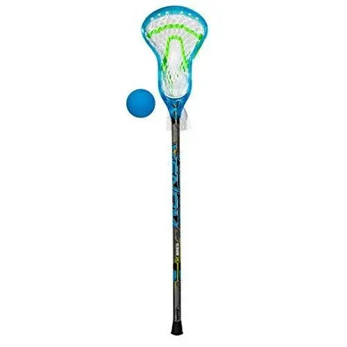 Franklin Sports Mini Pro Style Venom Lacrosse Stick & Ball Set - 34"