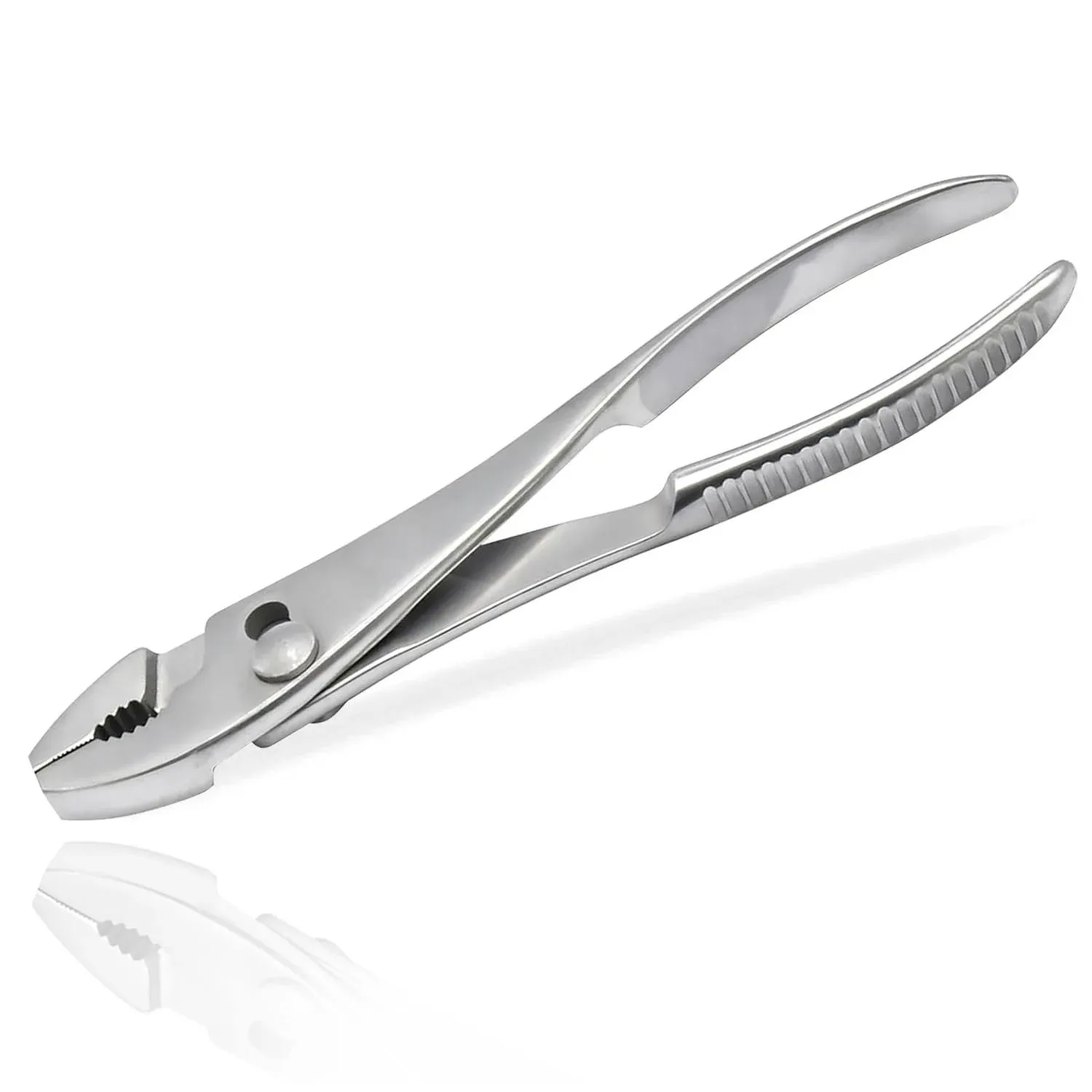 AAProTools Non-Marring Stainless Steel Jaw Slip Joint Pliers 8"