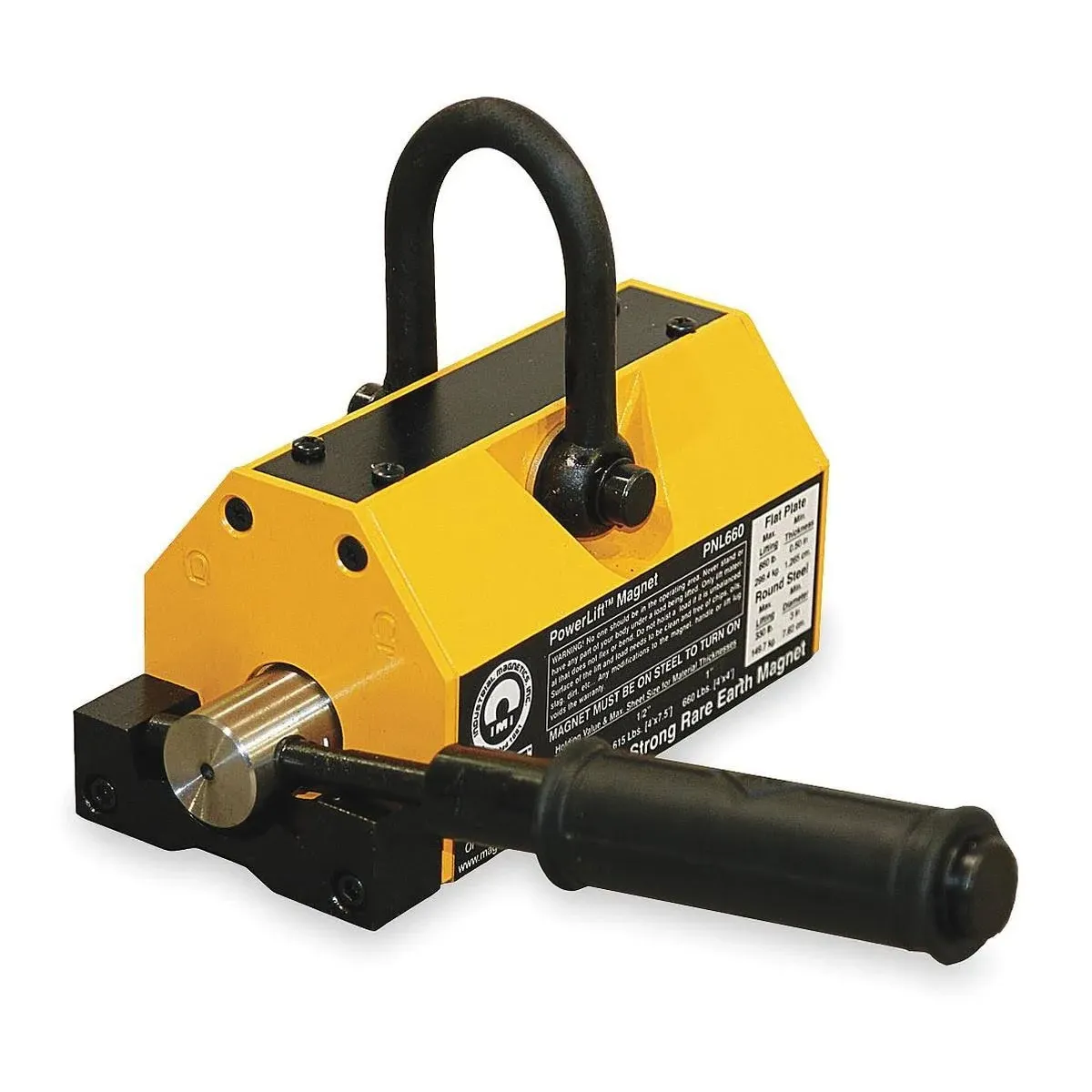 POWERLIFT 7-7/8 in. Lifting Magnet with 800 lbs. Capacity