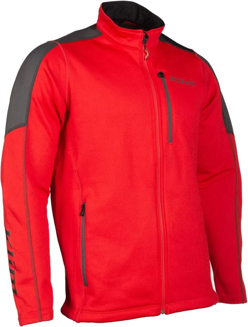 Klim Inferno Jacket - High Risk Red - Asphalt, S