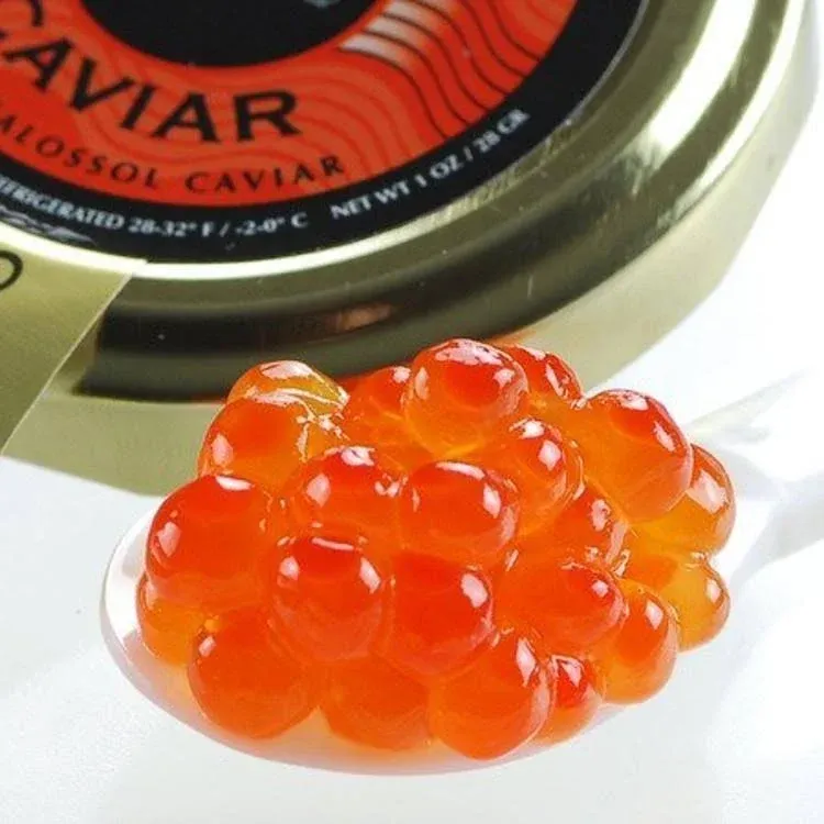 American Salmon Roe Pink Caviar Wild Caught - 4 oz