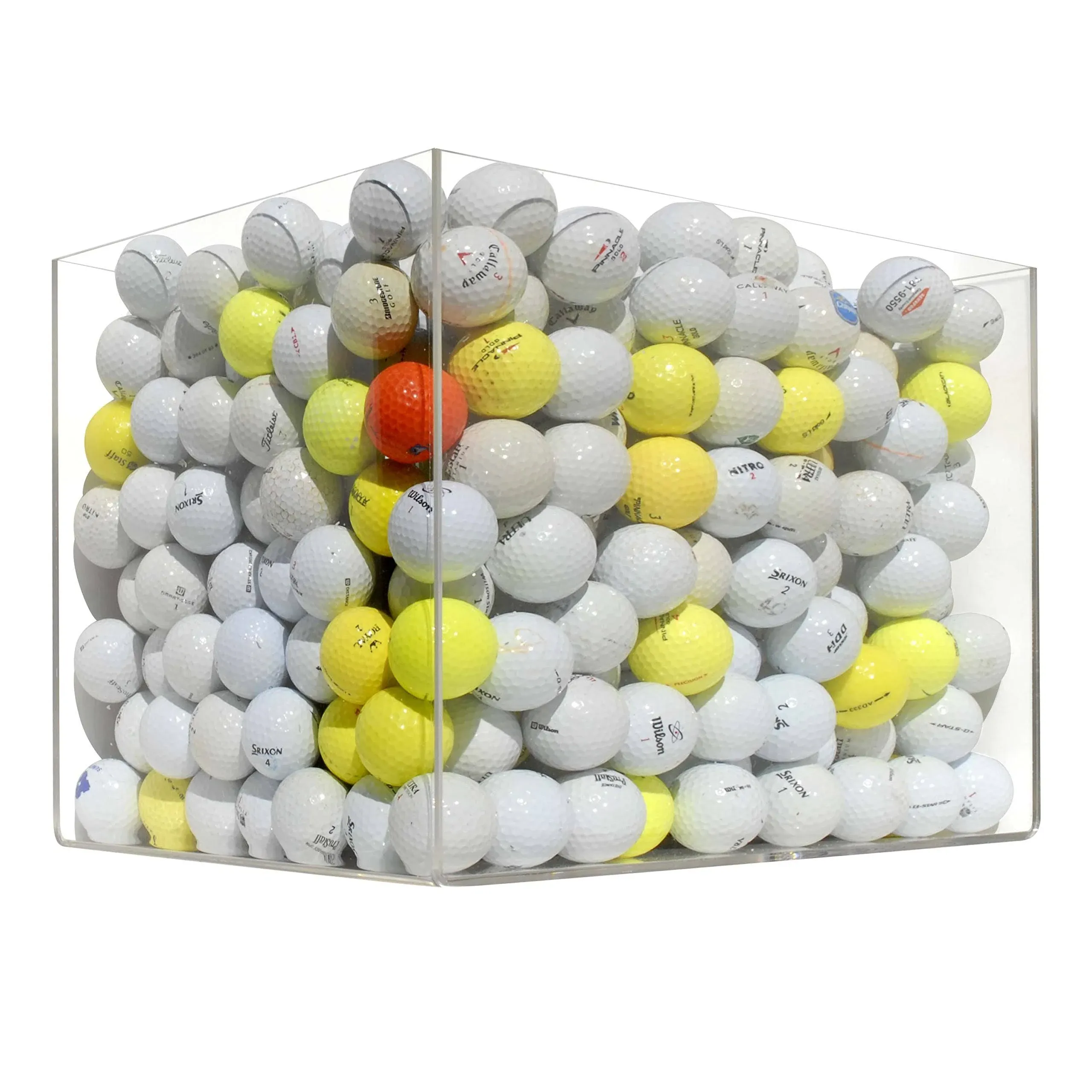 Assorted Recycle Golf Balls Hit Away Practice Recycled Pack of 200