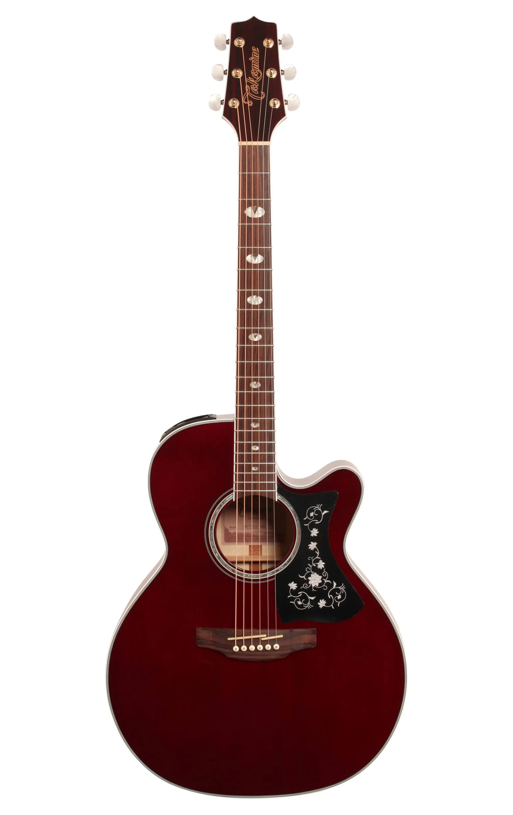 Takamine GN75CE WR G70 Series NEX Cutaway Acoustic/Electric Guitar Wine Red | Reverb