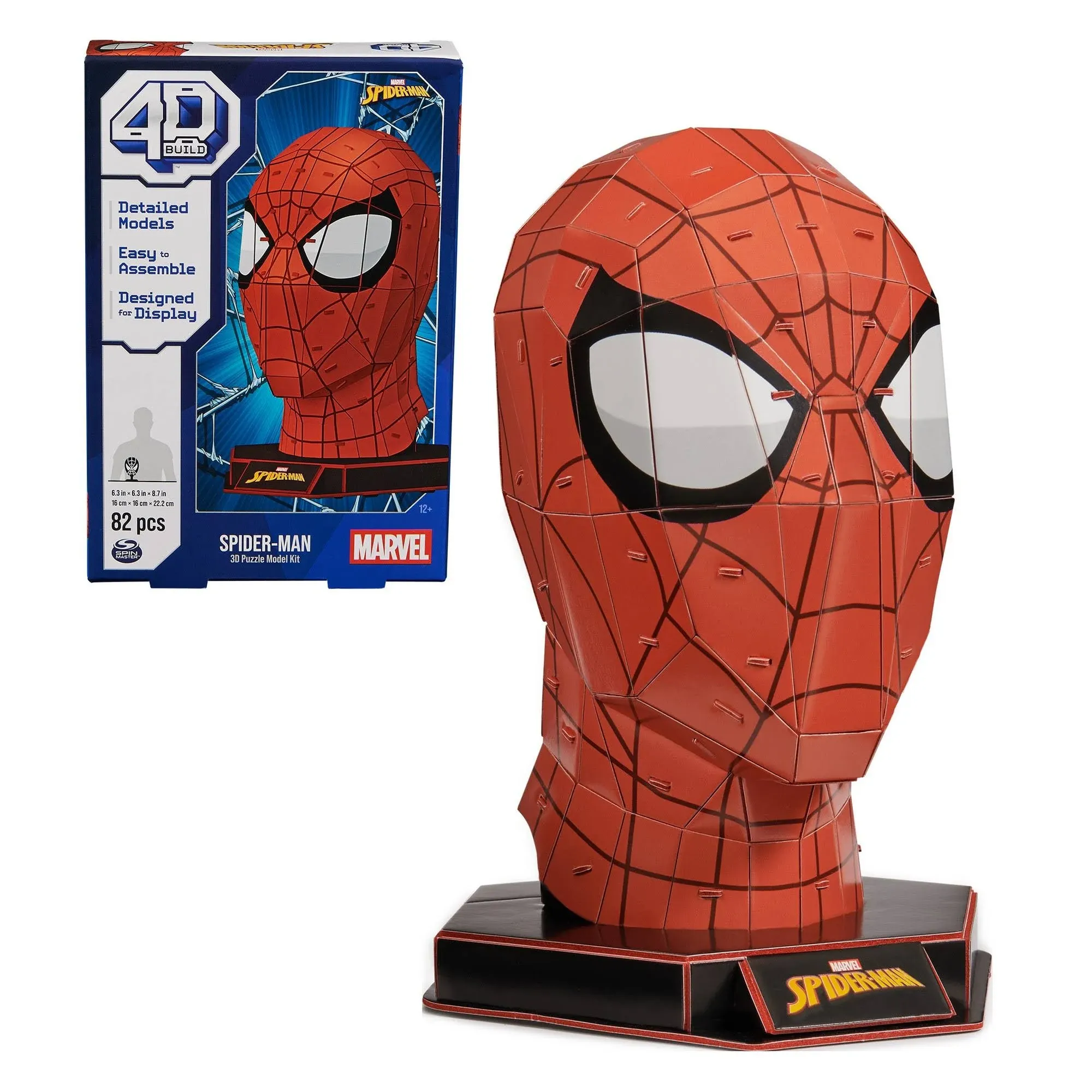 Marvel 4D Build Spider-Man 3D Puzzle Model Kit