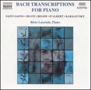 Bach Transcriptions for Piano /  Various