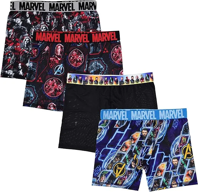 Marvel Boys' Avengers Boxer Briefs