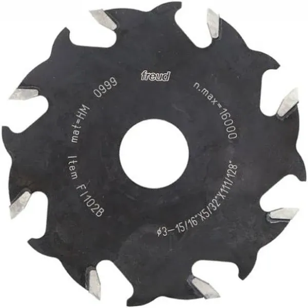 Freud FI102 Replacement 4-Inch 8 Tooth Blade for Freud and Other Biscuit Joiners