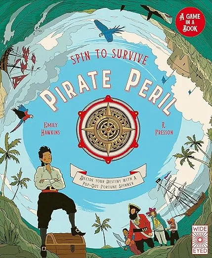 Spin to Survive: Pirate Peril: Decide your destiny with a pop-out fortune spinner