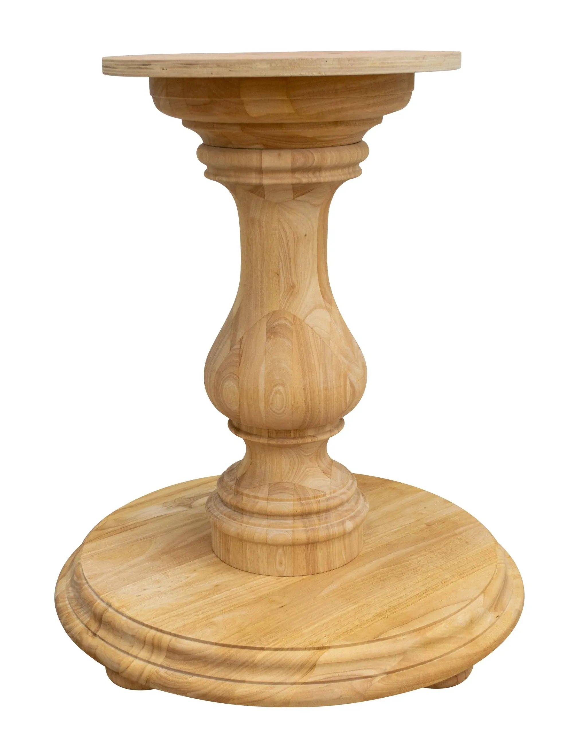 Bingltd - 29" Tall Bradford Round Pedestal Table Base (WH-Bradford29-UNF)