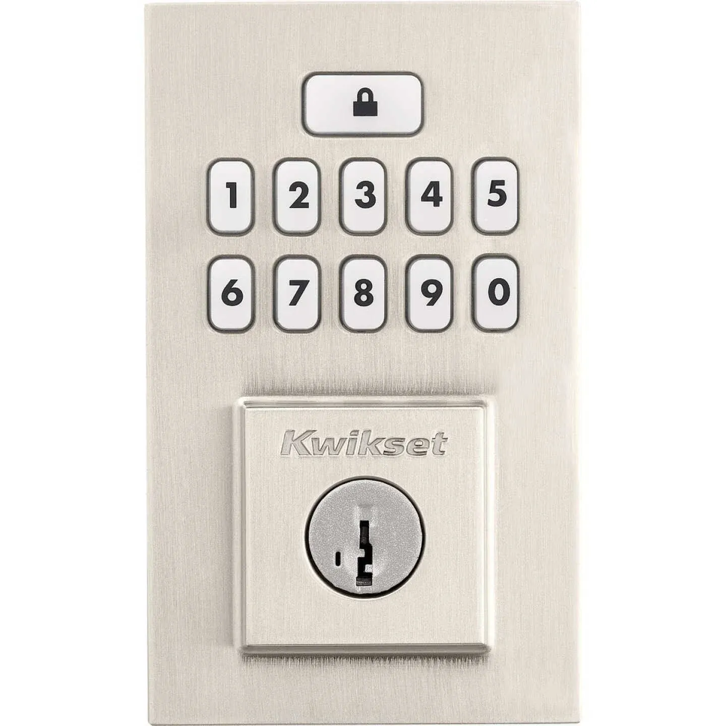 Kwikset 260 Keypad Deadbolt Contemporary Polished Chrome