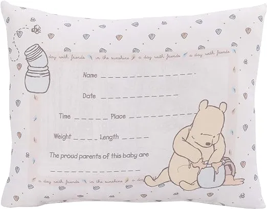 Disney Winnie The Pooh Decorative Keepsake Pillow