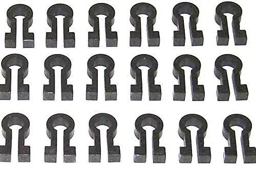 All Goals Black Soccer Goal Twistclip Net Fasteners