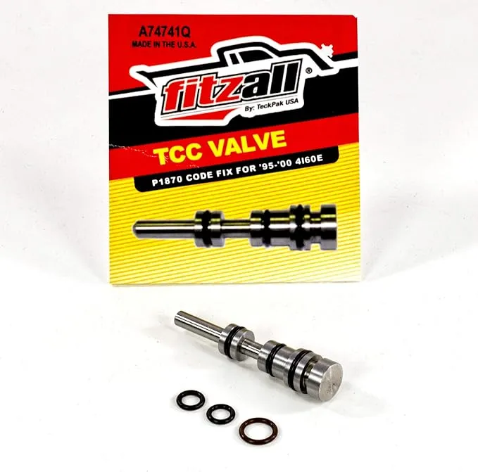 4L60E TCC VALVE UPGRADE REPLACEMENT FIXES P1870 CODE 7 FITS '96-'99 MADE IN USA BY TECKPAK