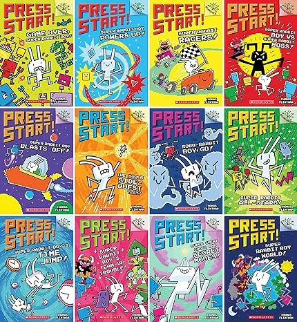 Press Start! Series Set (Books 1-12)