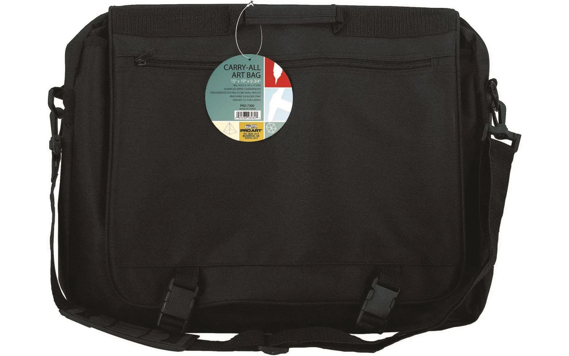 Pro Art Organizer Messenger Art Supply Bag 19x15x6