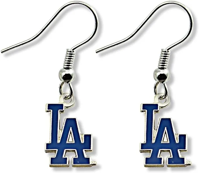 Los Angeles Dodgers MLB Dangle Ear Rings