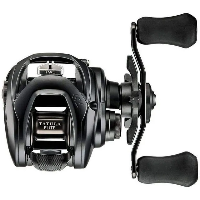 Daiwa TATULA Elite BAITCASTING Reel - Xtra Hyper Speed, Black