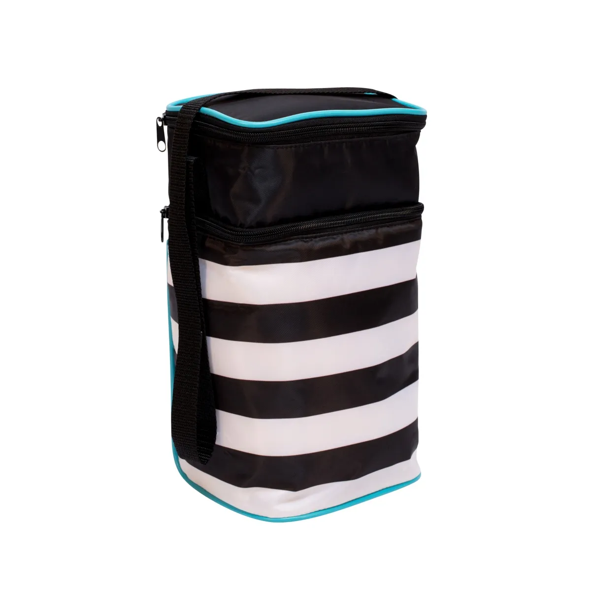 J.L. Childress 6 Bottle Cooler, Black Stripe 