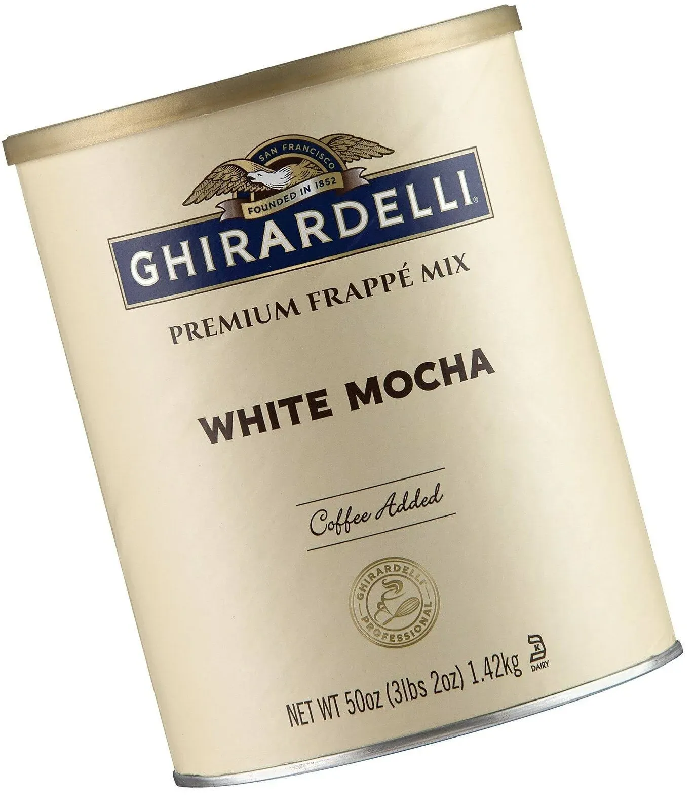 Ghirardelli Mocha Frappe, Powder, 3.12 lb