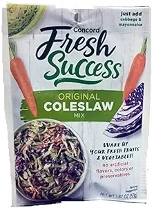 Concord Foods Coleslaw Mix, 1.87 Ounce (Pack of 18)